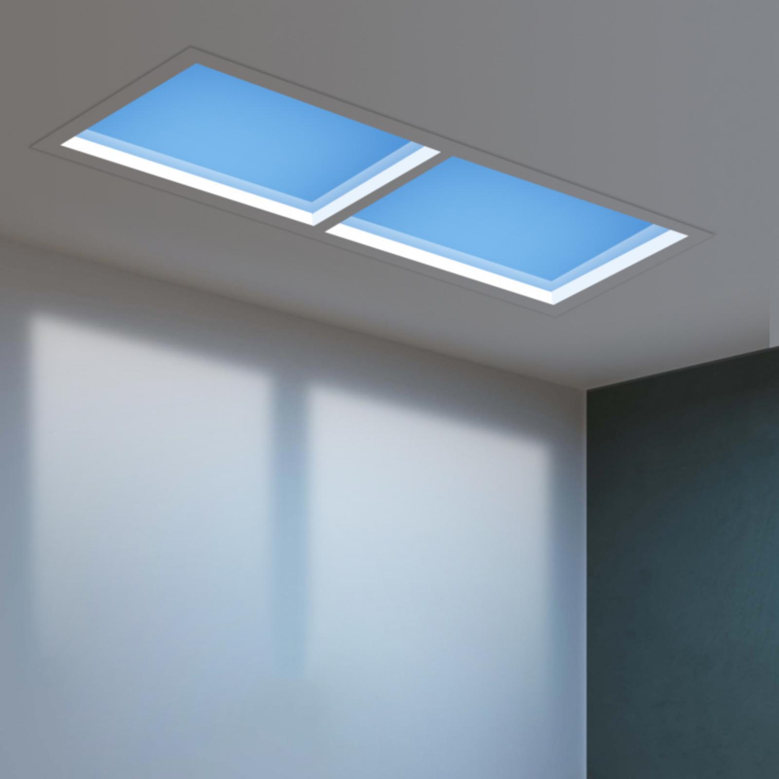 Ultra Clear Blue Sky Lighting Artificial Skylight LED Blue Sky Ceiling LED Light Clear Sky Light for Kids Adults Home Bedroom