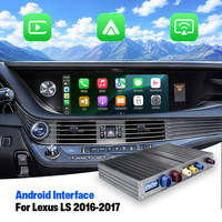 Nuevo Módulo de Interfaz Android CarPlay 8+128G, Actualización de Pantalla OEM, Caja Multimedia para Lexus LS 2016-2017, Netflix, YouTube, GPS