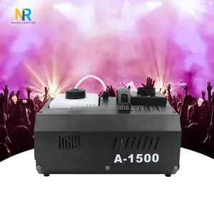 RGB 1500w Lighting Air Column Effect Up/down Fogger Fog Machine With Remote Dmx 512 Smoke Machine