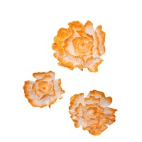 Roses géantes en papier plissé faites à la main pour la décoration de mariage, décoration de fenêtre, fleurs artificielles
