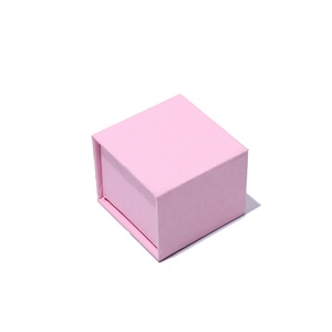 Recycled Cardboard Jewelry Boxes 7x9 Cm With Logo Custom Luxury Packaging Cardboard Rigid <b>Shipping</b> <b>Box</b> for Jewelry - Product Image 2