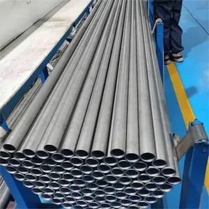 Nickel Alloy Pipe Hastelloy Austenitic ASTM A358 N04400 K500 EFW Nickel Stainless Steel Pipe Inconel Monel Tube