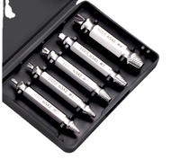 5 pièces écrou boulon vis extracteur ensemble utilisation pour robinet endommagé Triangle Valve boulon vis goujon extracteur