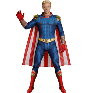 Costume de Cosplay Homelander, ensemble complet, costume de super-héros pour adulte avec cape pour fête d'halloween, jeu de rôle, Anime - Product Image 2