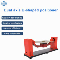 Positionneur en U à double axe, plateforme rotative pour robot de soudage automatique, petit positionneur en U, inversion automatique en usine