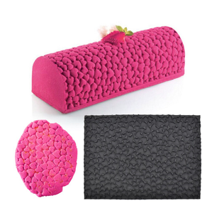 Ensemble de moules à gâteaux en <span class=keywords><strong>Silicone</strong></span>, outils de cuisson OEM Style INS, suisse, Texture en paquet, nouvelle collection, - Product Image 6