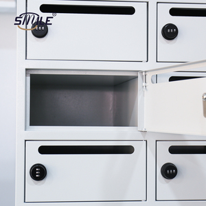 SMILE ¡Gran Oferta! Buzón Exterior <span class=keywords><strong>de</strong></span> 10/20/30/40 Puertas/Buzón para Apartamentos/Buzón <span class=keywords><strong>de</strong></span> Metal con Cerradura para <span class=keywords><strong>Oficina</strong></span>/Buzón Comercial con Cerradura - Product Image 6