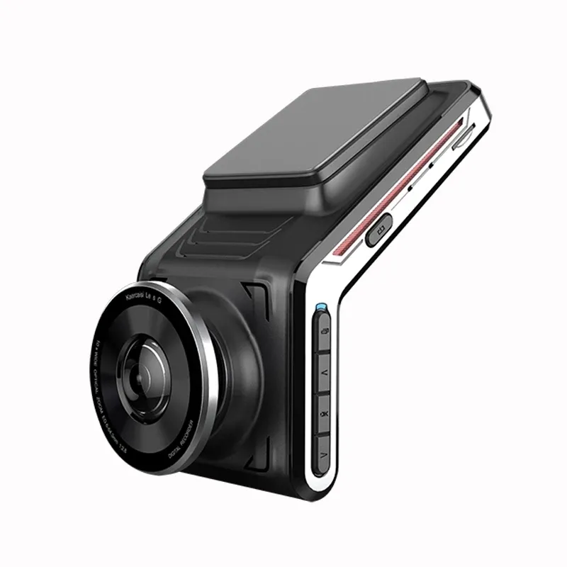 4K Dash Camera Auto Dvr Videorecorder Ultra Hd 2160P Gps Track Wifi Nachtzicht Dashcam Ondersteuning 1080P Camera Achteraan