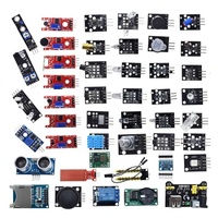 Kit de Módulos de Sensores 37 en 1, Programación de Varios Sensores, Aprendizaje de Módulos de Sensores, Kit de Inicio con 45 Módulos de Sensores