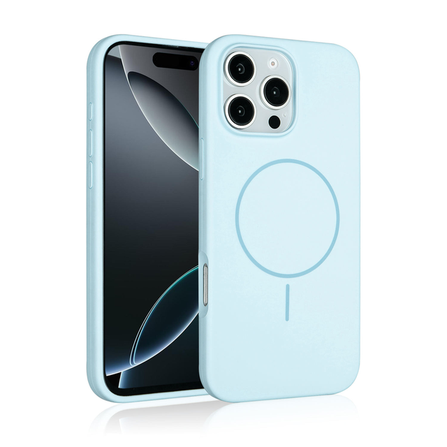 Wireless Charging TPU Silicon Phone Case for iPhone 16 15 14 13 12 Pro 14 Plus Magnetic Case Stylish Ins Design