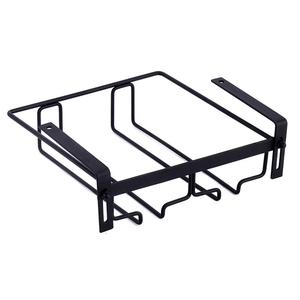 Modern Hotel Use Punch-Free Nail-Free High-Legged Wall-Mounted Cup & Wine Glass <b>Holder</b> <b>Storage</b> <b>Rack</b> - Product Image 5