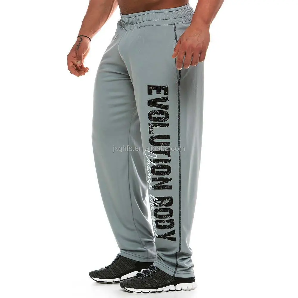 Pantalones de entrenamiento de gimnasio para hombre, transpirables, secado rápido, para exteriores, de chándal