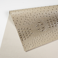 Cuir artificiel PVC de haute qualité, gaufré, texture crocodile, lézard, imperméable, résistant à l'abrasion, pour les intérieurs de voitures, la maison