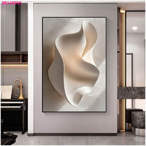 Piccola Decorazione Murale di Lusso Collezione di <span class=keywords><strong>Quadri</strong></span> Artistici Pittura Murale con Design 3D per Sala da Pranzo - Product Image 4