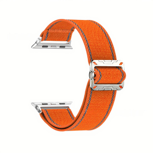 Bracelet de montre en nylon réfléchissant King Kong avec bouton coulissant pour <span class=keywords><strong>Apple</strong></span> <span class=keywords><strong>Watch</strong></span> 9, 10, S11 et IWatch Ultra - Product Image 2