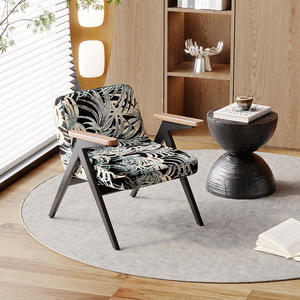 Sillón Individual de Estilo Vintage, Hierro Forjado, Cojín Suave, para Sala de Estar o Balcón - Product Image 2