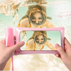 Pochettes étanches pour téléphone portable IPX8, souples et portables, pour la plongée, la natation, le surf, le rafting, les parcs aquatiques, pour l'été - Product Image 6