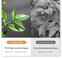 Grandes plantes artificielles de 150 cm pour la décoration intérieure, simulation réaliste, verdure en plastique, petit arbre artificiel en pot, plantes artificielles.