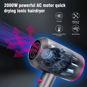 Nouveau sèche-cheveux haute vitesse, haute puissance, ions négatifs, froid et chaud, ultra silencieux, professionnel, pour la maison et les salons de coiffure - Product Image 3