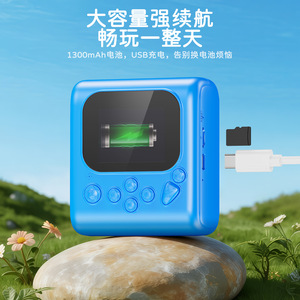 Childrens Printing <b>Camera</b> 4800w Instant Photo <b>Printer</b> Toy <b>With</b> Paper 2 Inch Screen Abs Body Customizable - Product Image 3