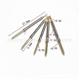 หัววัดทองแดง Ph-2B ขนาด 1.3 มม. ปลายตรงแบบสปริงโหลด สำหรับการวัดทางอิเล็กทรอนิกส์ - Product Image 5