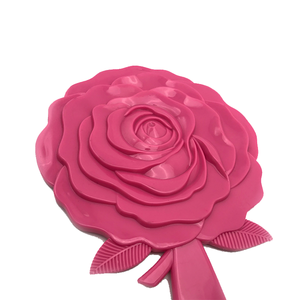Commercio all'ingrosso universale prezzo competitivo OEM di plastica <span class=keywords><strong>vintage</strong></span> rose tenuto in mano <span class=keywords><strong>specchio</strong></span> per il <span class=keywords><strong>trucco</strong></span> con manico - Product Image 6