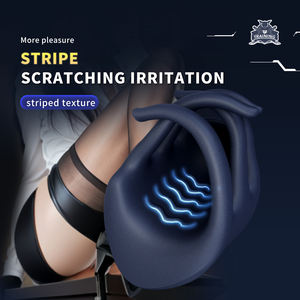 Casco Vibrador con 10 Modos de Vibración y Función de Masaje, Dispositivo de Ejercicio para Pene, Retardante de Eyaculación - Product Image 3