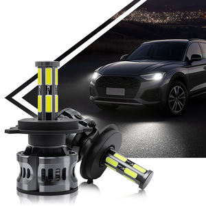 Venta al por Mayor de Faros LED H4 12V 6000K 6000 Lúmenes 50W para Niebla y Conducción, Bombillas para Faros Delanteros de Coche con Ajuste Universal de 360 Grados - Product Image 6