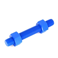 High Tensile Fasteners A320 L7 L7M A193 B7 B7M M24 M36 M39 M48 M56 M60 with PTFE Xylan1070 Xylan1014 Stud Bolt