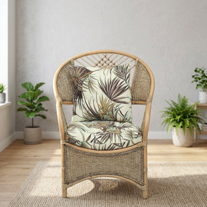 Venta caliente COBANA SEAGRASS hecho a mano moderno sillón de ratán de madera diseño clásico asiático para muebles de exterior para apartamento Villa - Product Image 3