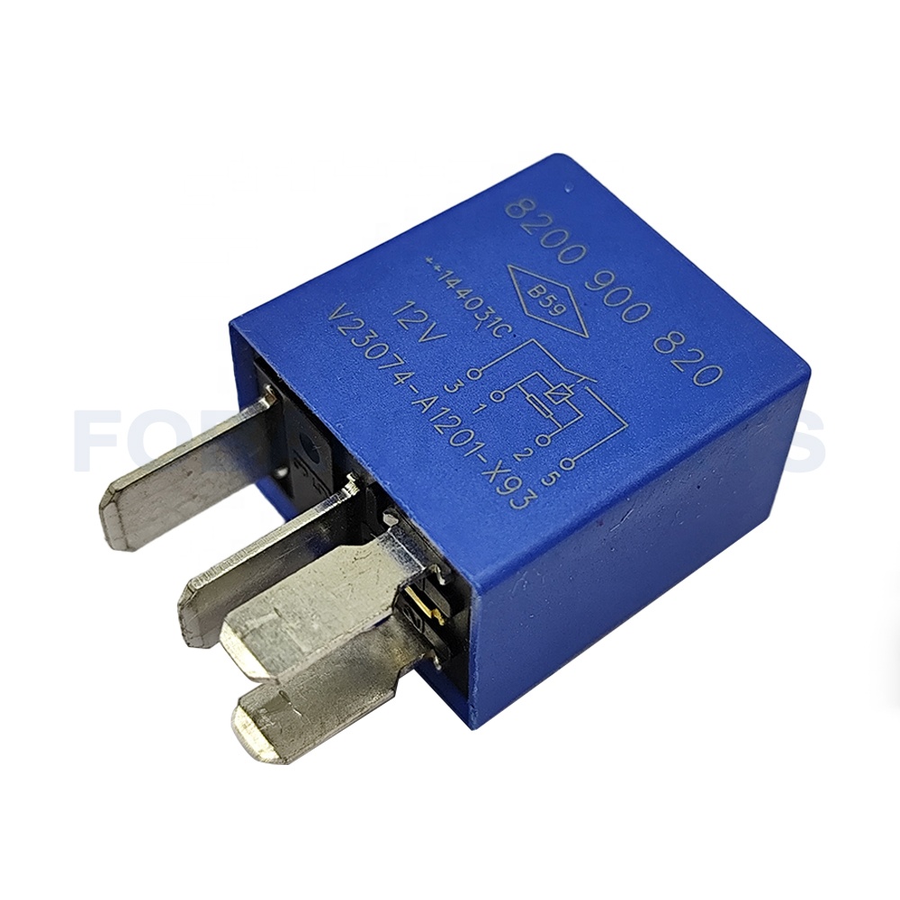 High Quality Automobile Fuel Pump Power Relay 12v 20A 4pin for Renault 8200900820