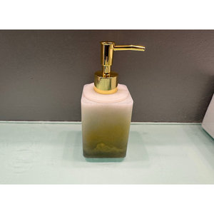 Oro bianco tradizionale elegante resina e ceramica set da bagno per la casa e l'arredamento dell'hotel nuovo numero di modello - Product Image 6