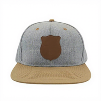 Gorras de Béisbol Personalizadas con Bordado, Gorra de Satén con Visera Plana, Gorras de Béisbol de Dos Tonos con Cierre a Presión