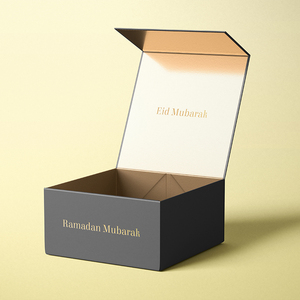 Custom Cardboard <b>Gift</b> Box <b>for</b> Chocolate Luxury Eid Mubarak <b>Gift</b> Box Ramadan Sweet Chocolate <b>Empty</b> Foldable Packing <b>Boxes</b> - Product Image 5