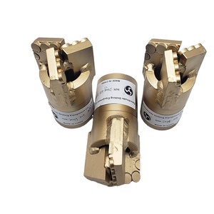 Speedmade 75mm <strong>PDC</strong> <strong>Drill</strong> <strong>Bit</strong> for Mining 3-Wings Scraper Drag Feature <strong>Hollow</strong> Design for Sandstone Sandstone Forging Machine Tool - Product Image 1