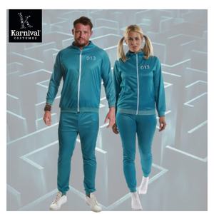 Vente en gros de t-shirts et survêtements de sport verts pour adultes, déguisement cosplay pour carnaval et fêtes d'<span class=keywords><strong>Halloween</strong></span> - Product Image 1