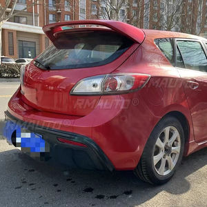 Alerón Trasero de Fibra de Carbono Real para Mazda 3 Hatchback, Alerón para Ventana Trasera, Alerón Central, Accesorios para Mazda3 2011-2015 - Product Image 3