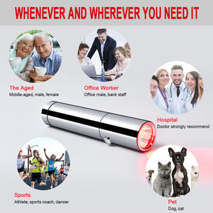 SGROW senter terapi kecantikan tubuh led, mesin wajah panel wajah perangkat perawatan kulit fototerapi bohlam senter terapi lampu merah - Product Image 4