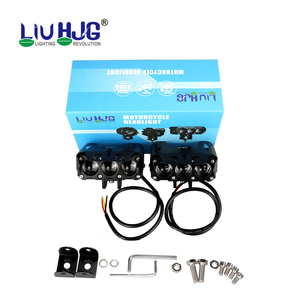 LiuHJG Aluminium 12V-80V 3 Phares antibrouillard LED pour moto avec ventilateurs – Excellent - Product Image 2
