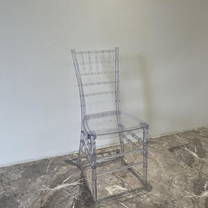 Chaises en acrylique transparentes empilables en résine PC de style nordique pour la <span class=keywords><strong>location</strong></span>, pour les événements de mariage - Product Image 4