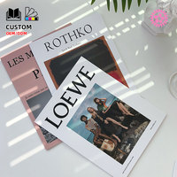 Impression de magazines de propagande haut de gamme, impression de livrets, couverture gaufrée, papier de qualité supérieure, marketing de détail, livre luxueux imprimé