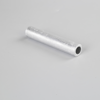 Promotionnel Moyenne Tension GL-G-1 En Aluminium Joint Raccordant Tuyau Trou Traversant Câble de Mise À La Terre Cosse Tube Connecteurs Bout À Bout Usine