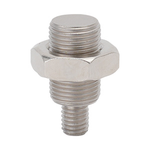 Adaptador de Cilindro Liyuan SDA M4 M5 M6 M8, Rosca Interna a Externa, Acero Inoxidable, Accesorio Neumático - Product Image 1