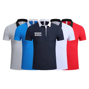 Chemise formelle pour homme en coton 100% tricoté de haute qualité, couleur unie, personnalisée. T-shirt confortable et tendance - Product Image 1