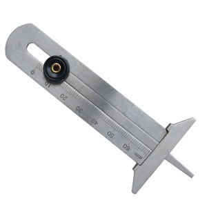 Medidor de Profundidad de Banda de Rodadura de Neumáticos Digital Electrónico, Calibre Vernier, Regla de Medición Tipo Lápiz para Inspección - Product Image 1