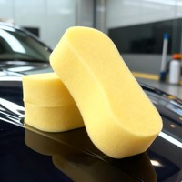 Éponge de nettoyage automobile OEM en mousse polyuréthane à cellules ouvertes pour le detailing automobile, vente en gros usine