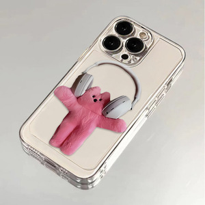 Use <span class=keywords><strong>auriculares</strong></span> gato impresión a prueba de golpes espacio TPU funda de teléfono móvil para <span class=keywords><strong>Iphone</strong></span> 8 X Xr Xs <span class=keywords><strong>11</strong></span> 12 13 14 15 16 17 <span class=keywords><strong>Pro</strong></span> Max - Product Image 2
