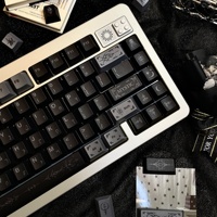 FKKeys – Kit de touches de clavier personnalisées PBT à 143 touches, thème occulte, OEM, sublimation cinq faces, fabriqué en Chine