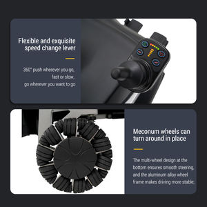 Personas para viajar y modificar el asiento de elevación del automóvil Es conveniente para discapacitados y ancianos con una capacidad de carga de cuero de 150KG - Product Image 3