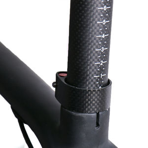 Tubo de Asiento de <span class=keywords><strong>Carbono</strong></span> 27.2/30.8/31.6mm Mate 3k Fibra de <span class=keywords><strong>Carbono</strong></span> para Bicicletas de Montaña/Carretera, Tubo de Asiento Ligero - Product Image 4